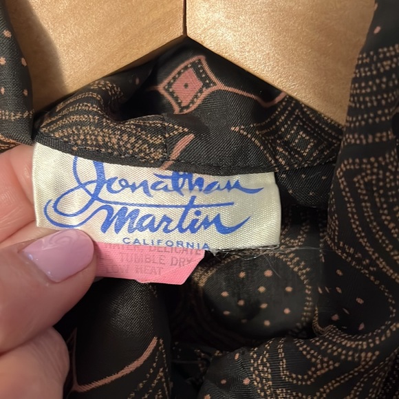 Vintage Jonathan Martin Pussie-Bow blouse - Picture 5 of 8